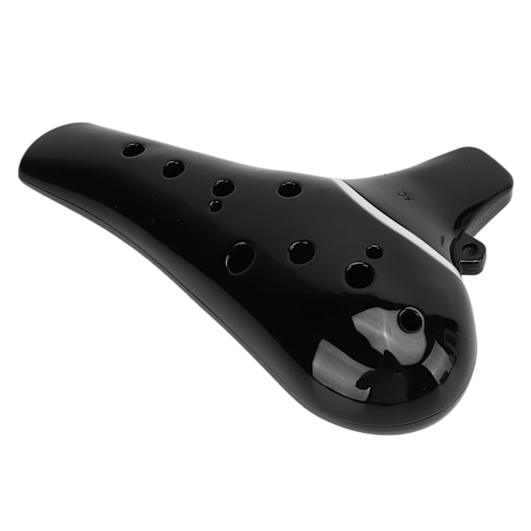 Ocarina 12 hål AC Alto C Key Bärbart blåsinstrument för professionell nybörjare