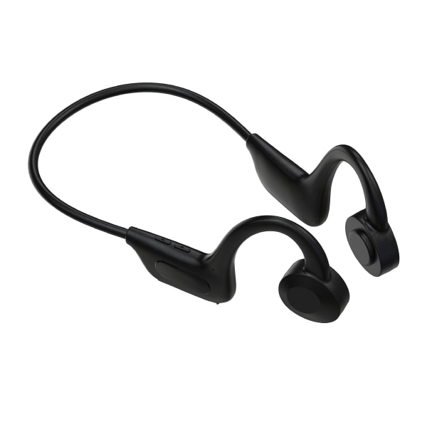 Mustat vedenpitävät Bone Conduction -langattomat bluetooth