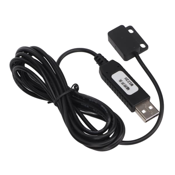 USB Magnetisk Sensorbryter Tilpassbar Svart ABS Bredt Kompatibel USB-Tastaturbryterkabel for Skriverovervåking