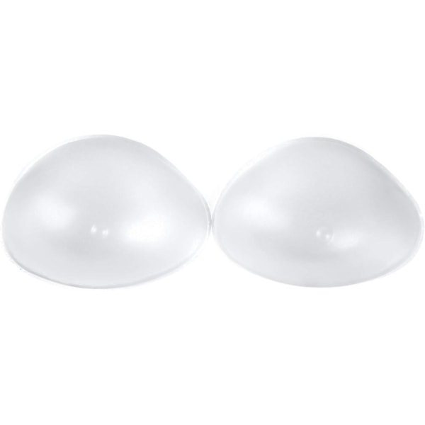 (Vit, 300g/par) Silikon Push Up BH Inlägg Bröstförstoringskuddar Bikini Badkläder