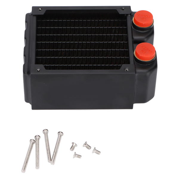 Kopparradiator TSRP‑H80 Vattenkyld 45mm Dubbelskikts Koppar Kylare