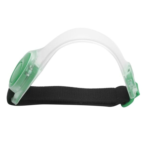 LED-armband för utomhussporter, blinkande armband, lysande armband för nattlöpning, grön
