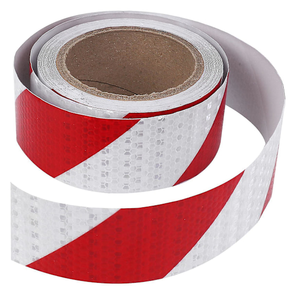 10m x 5cm Sikkerhetsvarslingstape Refleksbånd Selvklebende tape Refleksstripe Trafikkrefleks-B10