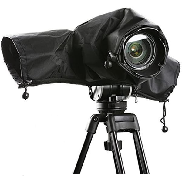 Vikbart vattentätt cover för kamera med klart fönster för DSLR-kameror - kompatibel med Nikon, Canon, Sony
