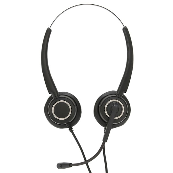 Kundeservice Headset Støjreducerende USB Kabel Kontrol Kablet Hovedtelefoner til Kontor Forretning 3.5mm
