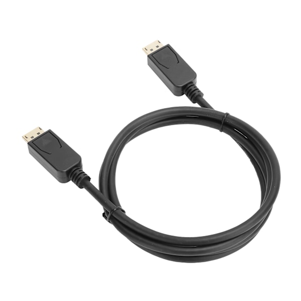 DP til DP-kabel Svart ABS-material Versjon 1.2 for dataskjermkonverter 4k 60hz 5 meter
