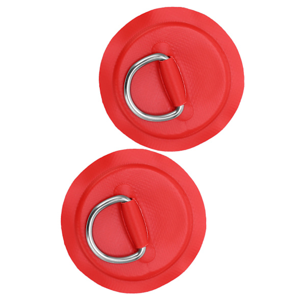 D-ring putelapplikasjon PVC oppblåsbar båt flåte jolle kano surfebrett kajakk surring montering rød