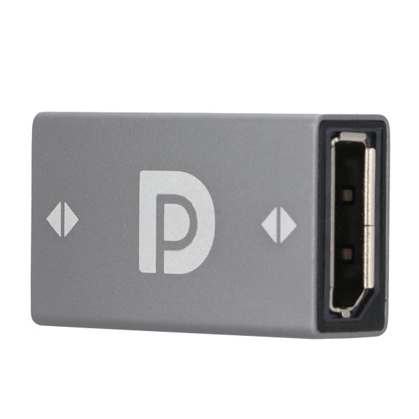 HD Big Displayport kvinnlig till stor Displayport kvinnlig Adapter Audio and Video Sync Converter