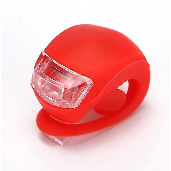 Advarselslys Cykel Frø Lys Silikone Led Hjelm Lys Scooter Front 3 stk
