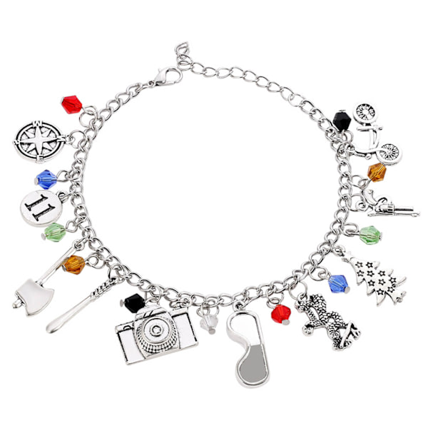 Økse Cykel Træformet Vedhæng Armbånd Mænd Kvinder Legering Justerbar Fashionabel Elegant Armbånd Smykker