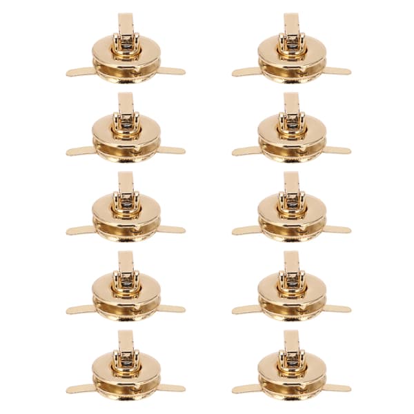 10 st hårdvarulåsspänne legering slitstark klassisk design 3 cm hårdvarutillbehör för plånböcker handväskor