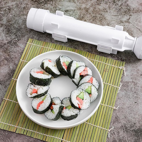Sushi Stempel og Maki Machine - DIY Multifunksjonell Sushi Mold Sylinder Bazooka