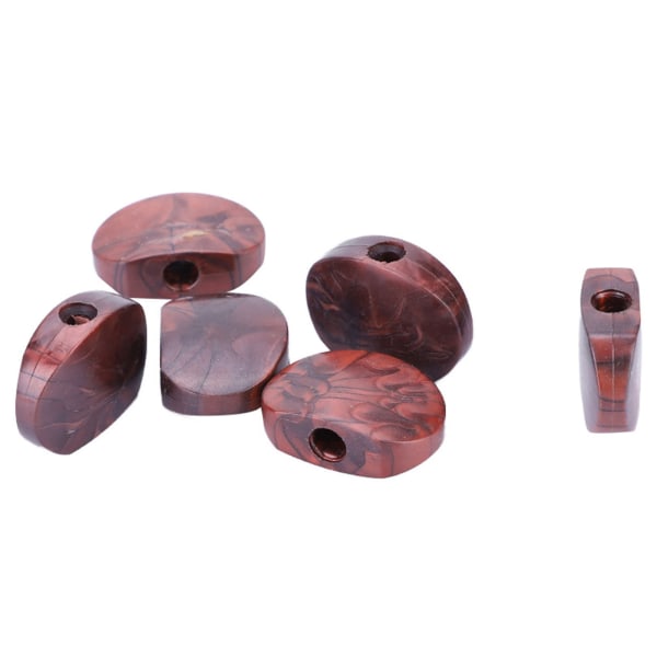 6 STK/ Sett Tuning Pegs Maskinhoder Akrylknapper for gitar(#5)