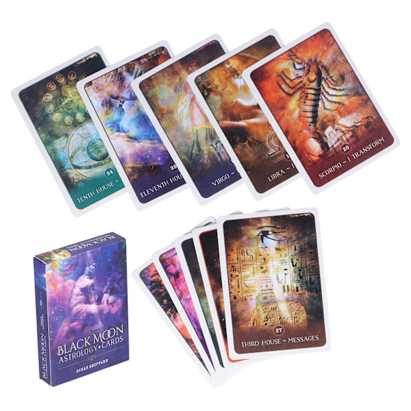 Fäst Tarotkortlek Bärbar Ödes Divination Kort Spådom Brädspel Present