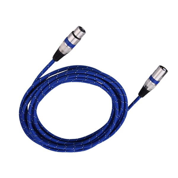 XLR han til hun stik balance 3-benet mikrofon MIC lydkabel 5 meter
