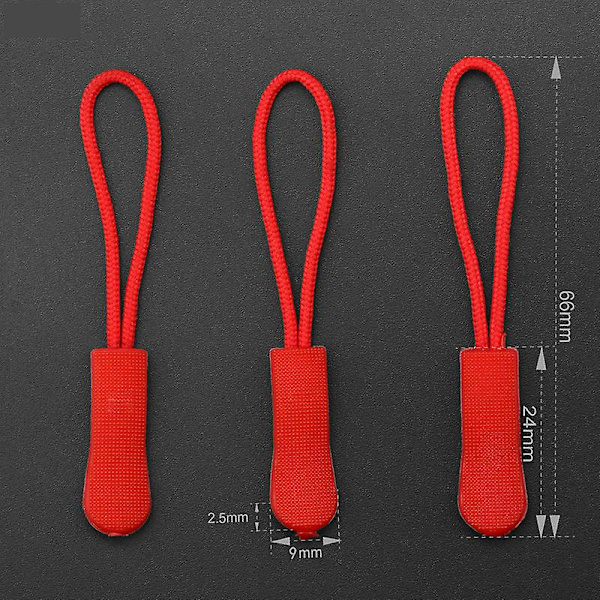 Zip Pull Tabs - 80 stk, tøj, rygsække, kufferter, håndtasker, punge