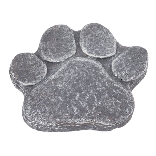 Minnessten för hundtassar DIY-bokstäver Gravsten för husdjur Monument för utomhusgräsmatta Patio Rock Grey