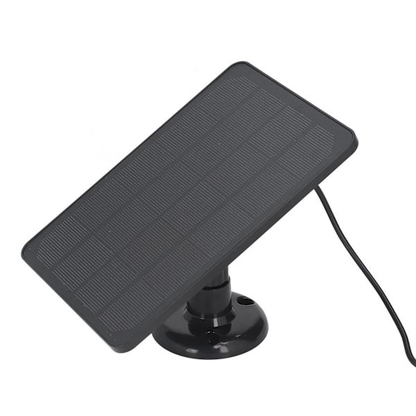 10W solcellepanel DC-utgang solcellebatterilader for hjemmebelysning og kameraovervåking