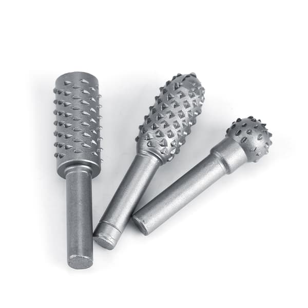 5 stk. hardmetall roterende filsett 6,3 mm skaft treskjæringsbor