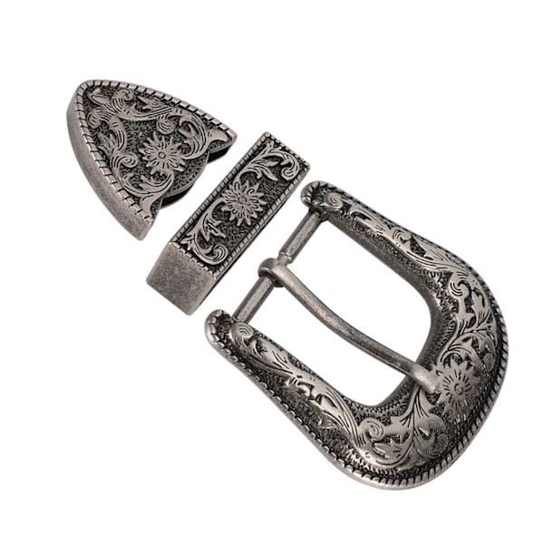Vintage-tyyliset käsintehdyt kaiverretut seosvyötärönauhan solkisetit kaulussaappaiden lisävarusteille 40 mm sisähalkaisija