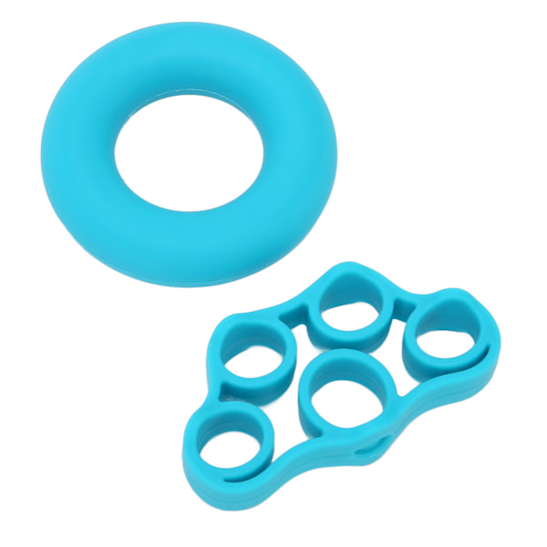 Silikon Finger Exerciser Förbättra Finger Grip Styrka Hög flexibilitet Silikon Hand Grip Förstärkningsringar för återhämtning