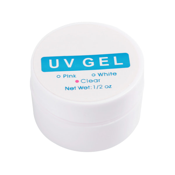 Nopeasti kuivuva Crystal Nail Extension Glue Manikyyri UV Gel Builder Kynsiliima Läpinäkyvä