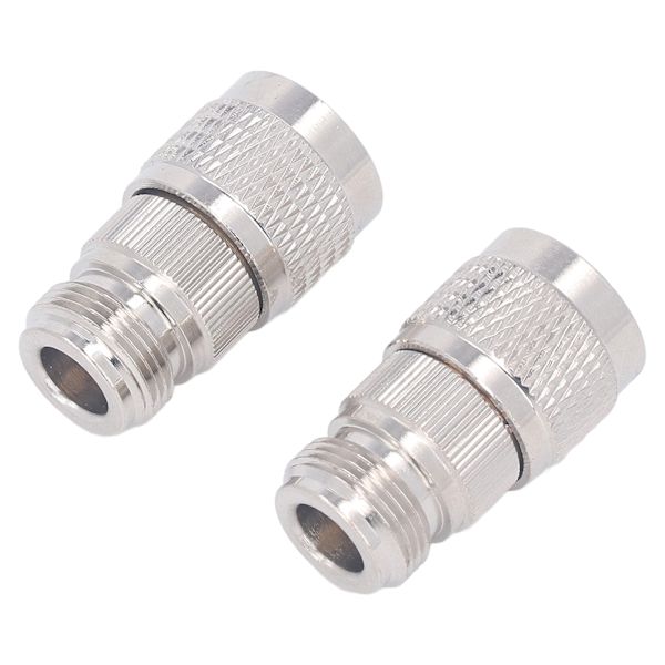 2 kpl N-liitin naaras - N-liitin uros -laajakaistainen RF-liitin antennin jatkokaapeliin