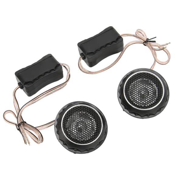 2 st Dome Tweeter 140W Metallisk Järn Högtalare Universal för Billjudsystem