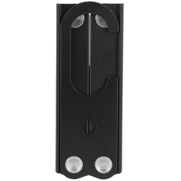 Fällbar multifunktionell utomhusgalge i aluminiumlegering, halkfri, bärbart torkställ (Svart)