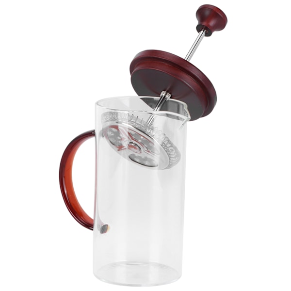 Kaffe Press Pot 400ml Høj Borosilikat Glas Kaffe Brygger Maker Kedel Beholder