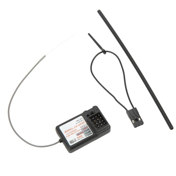 FS GR3E 2.4Ghz 3CH RC-mottaker for GT3B GT2 GT3C RC bilbåt-sender/mottaker