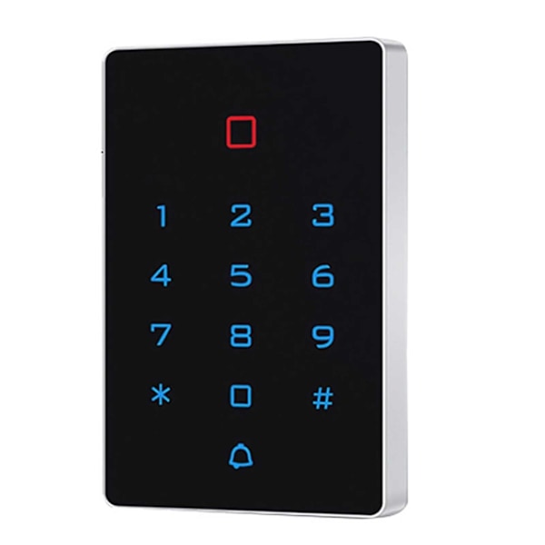 Nøglefri Dørlås med Tastatur, Smart Lås Elektroniske Låse kompatible til Hoveddør Touchscreen Tastaturer Dørlås Automatisk Lås Understøtter 2000 Brugere