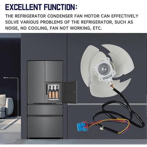 LG Køleskab Ventilator Motor - Kompatibel med Flere Modeller