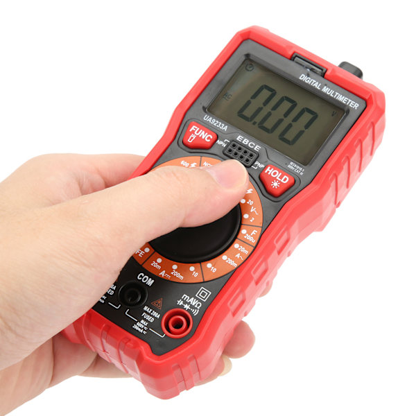 Digitalt multimeter UA9233A bærbar strømspændingskapacitetstester til elektrikere