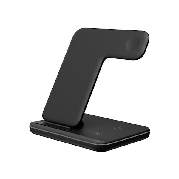Trådlös Laddningsstation för iPhone och Apple Watch - Snabbladdningsdocka för Apple Watch Series 1/2/3/4/5, AirPods, iPhone 11/11 Pro/11 Pro Max