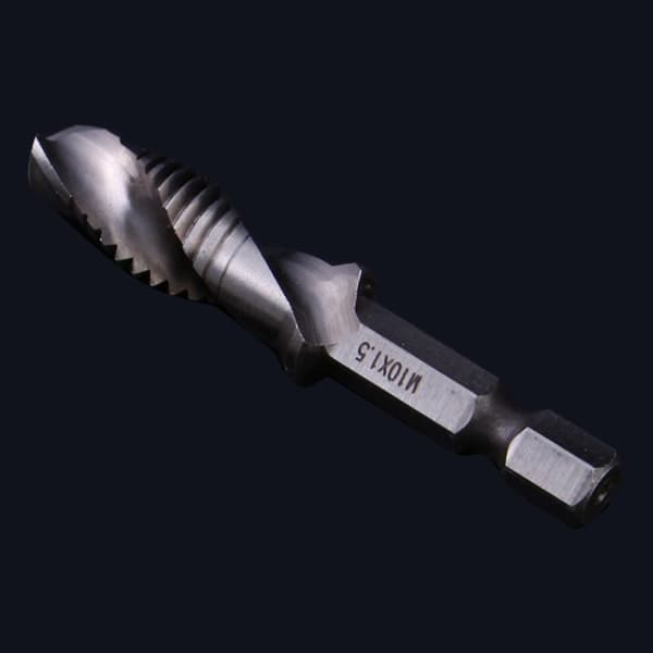 M10 HSS 1/4\" Hex Shank Bor & Gjenge Taper Bor Power Tool Del