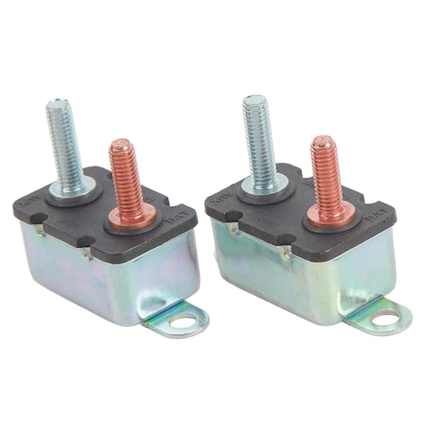 Automatisk tilbakestilling av strømbryter 12V 24V studbolt strømbryter for bil og skip 50A