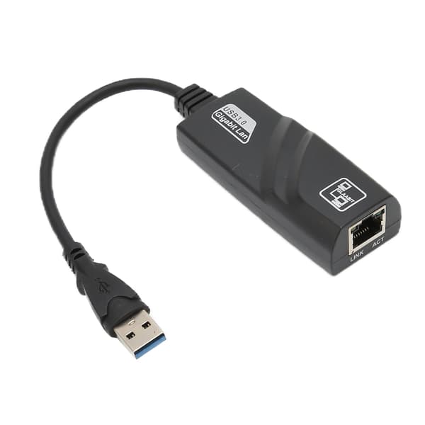 Gigabit Ethernet Adapter USB3.0 til RJ45 Auto MDIX Fuld Duplex Halv Duplex Bred Kompatibilitet Kablet Ethernet Adapter