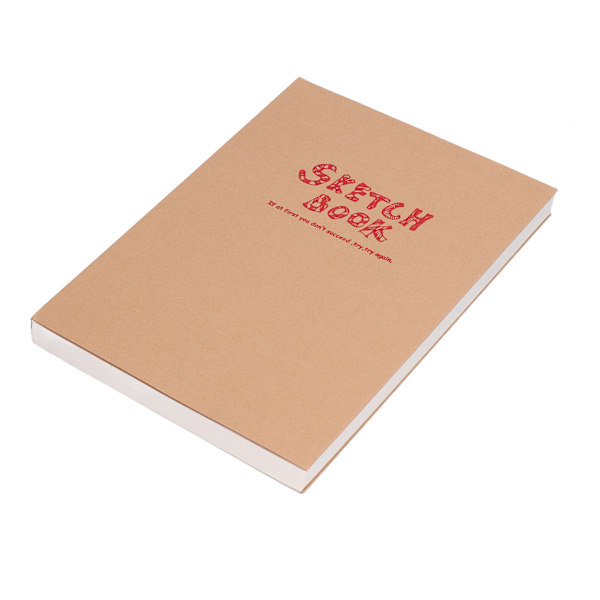 Skissbok med hög transparens, matt textur, humaniserad design, multifunktionell ritbok