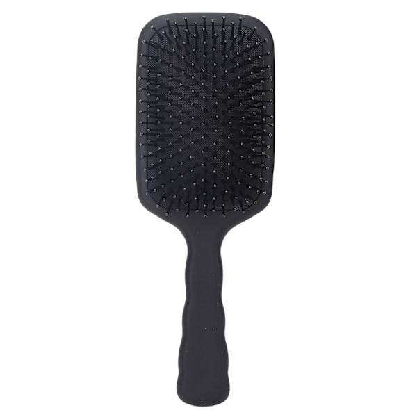 Redande hårborste Nylon Air Cushion Massagekammar för kvinnor Våt Torr Tjockt hårSvart