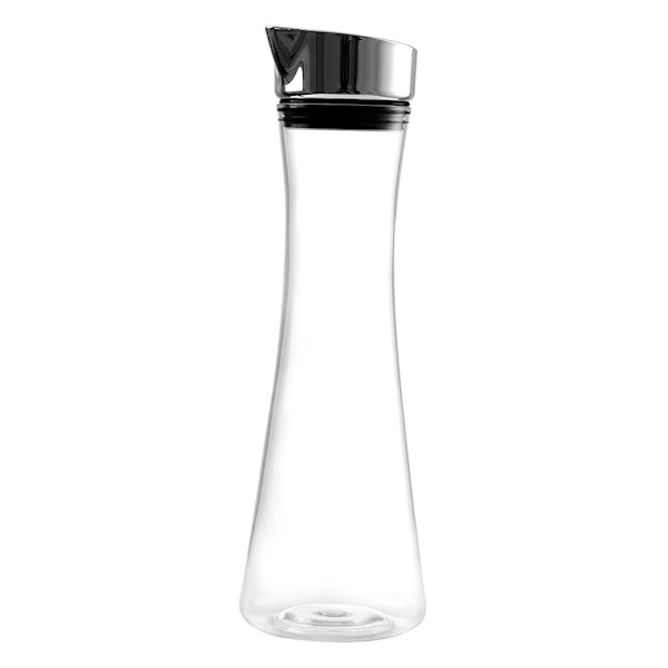 0,8L Akryl Transparent Saftflaske Vandkande Saftkande med låg