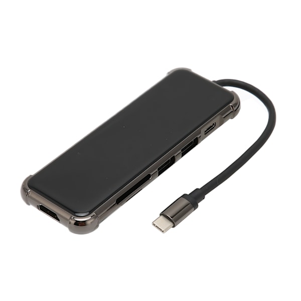 Udvidelsesdock Multifunktionel 6 i 1 Multi Splitter Bærbar Dockingstation til Type C-kanalcomputere
