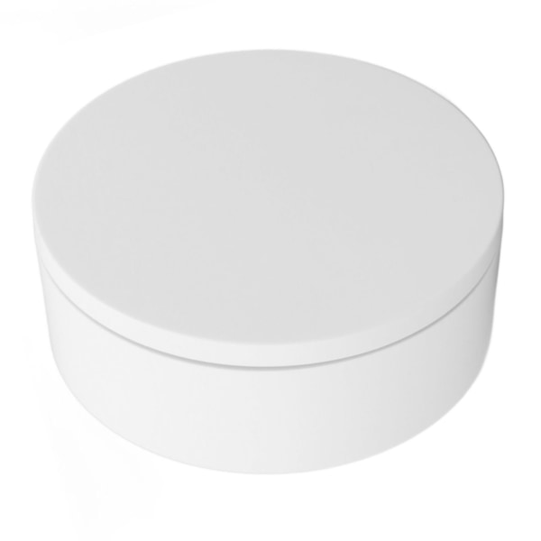 Roterende displaystand Hvid Stik i fjernbetjening Belastning 3 kg Automatisk roterende stand til produkter Diameter 13 cm / 5,1 tommer