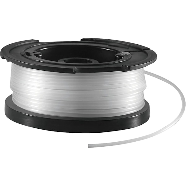 Sæt med 3 udskiftningsspoler til trimmere - 3 x 9 m transparent og holdbar nylonlinje - 1,6 mm linje