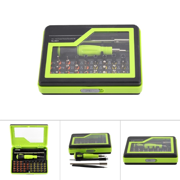 Multi-Bit Repair Tool Set för Electronics PC Laptop - 53 i 1