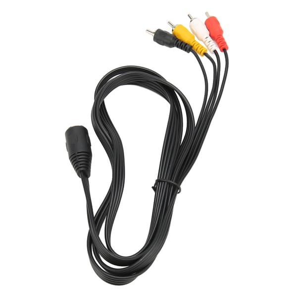 5-bens DIN til 4 RCA-kabel hun til han Plug and Play lydadapterkabel til CD-forstærkerhøjttaler 1,5 m