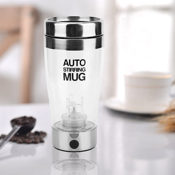 400 ml automatisk elektrisk kaffemugg med omrörning för hushåll