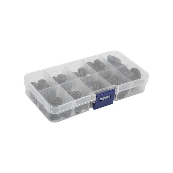 100 stk tre knapper unikt design naturlig holdbar robust sikker praktisk rund treknapp mørk brun
