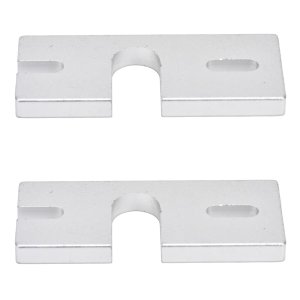 2st Hot End Fast Plate Mount Aluminiumlegering rektangulär för Reprap V6 3D-skrivare