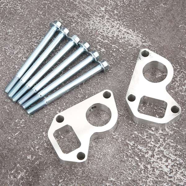 Adapter för vattenpumpsdistans i aluminiumlegering, passar till LS-motorer